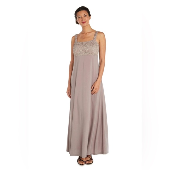 Ladies Special Occasions Evening Gown -Hand Placed Beaded Formal Dress US 16 - Picture 1 of 15